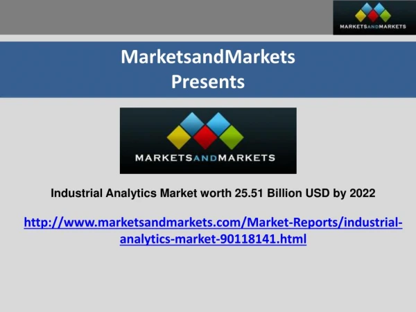 Industrial analytics Market