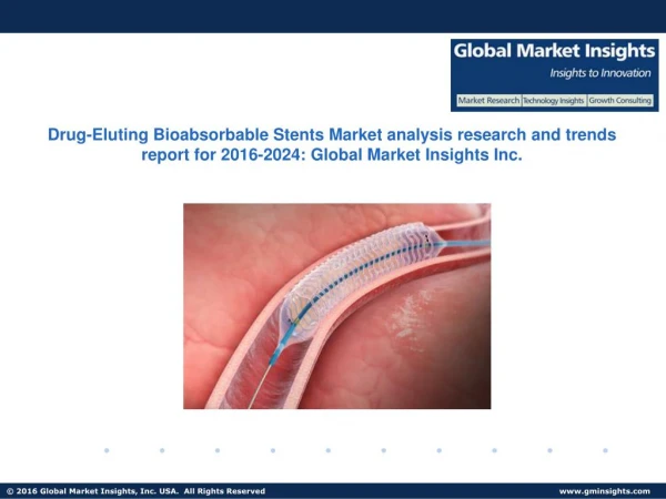 Drug-Eluting Bioabsorbable Stents Market analysis research and trends report for 2016-2024