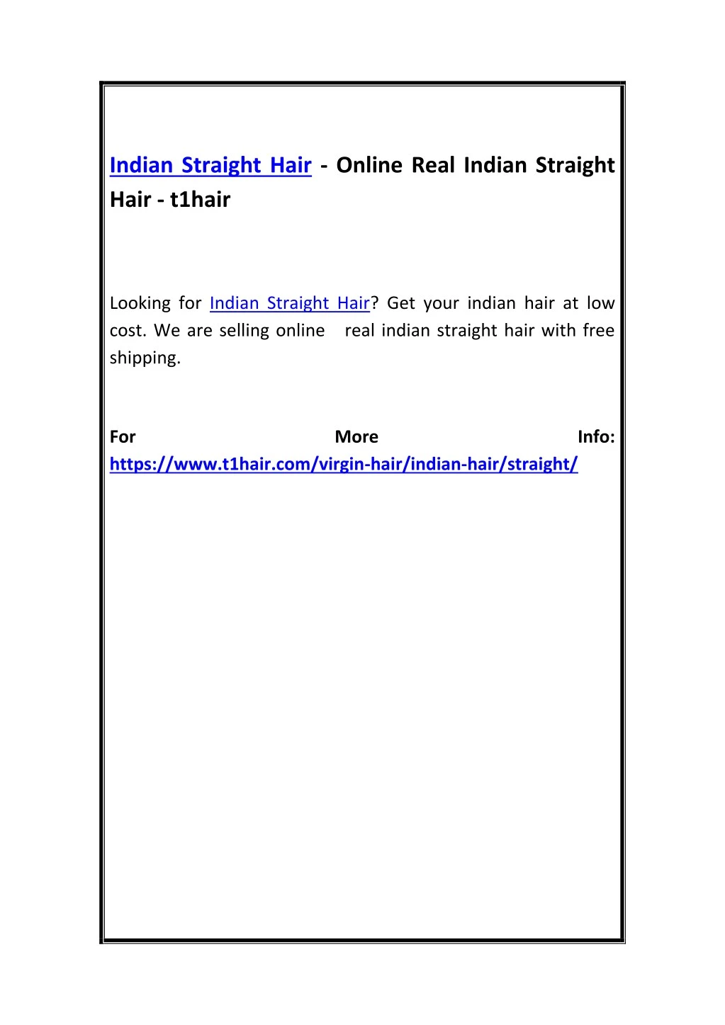indian straight hair online real indian straight