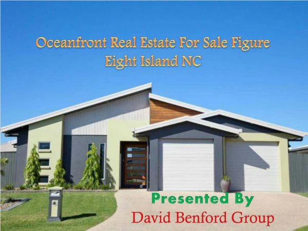 Oceanfront Real Estate For Sale Figure Eight Island NC