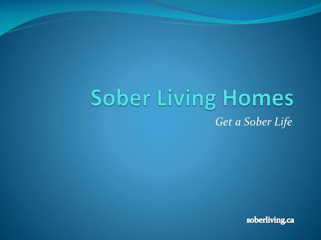 sober living homes