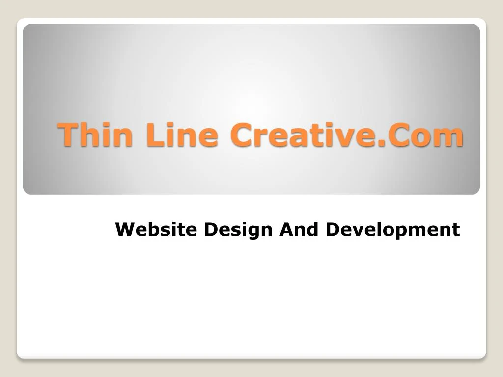 thin line creative com