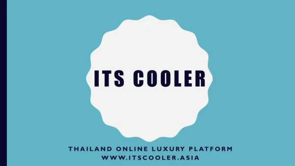 Sell Luxury Brands Online in Thailand
