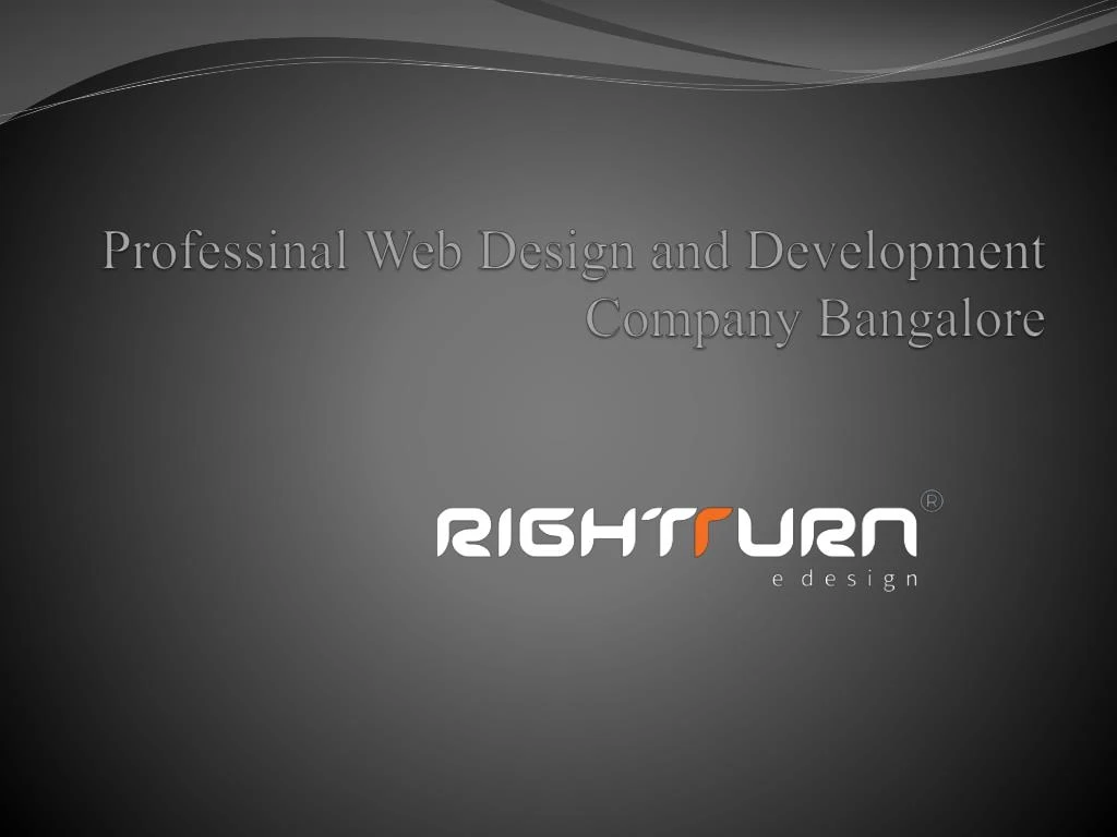 professinal web design and development company bangalore
