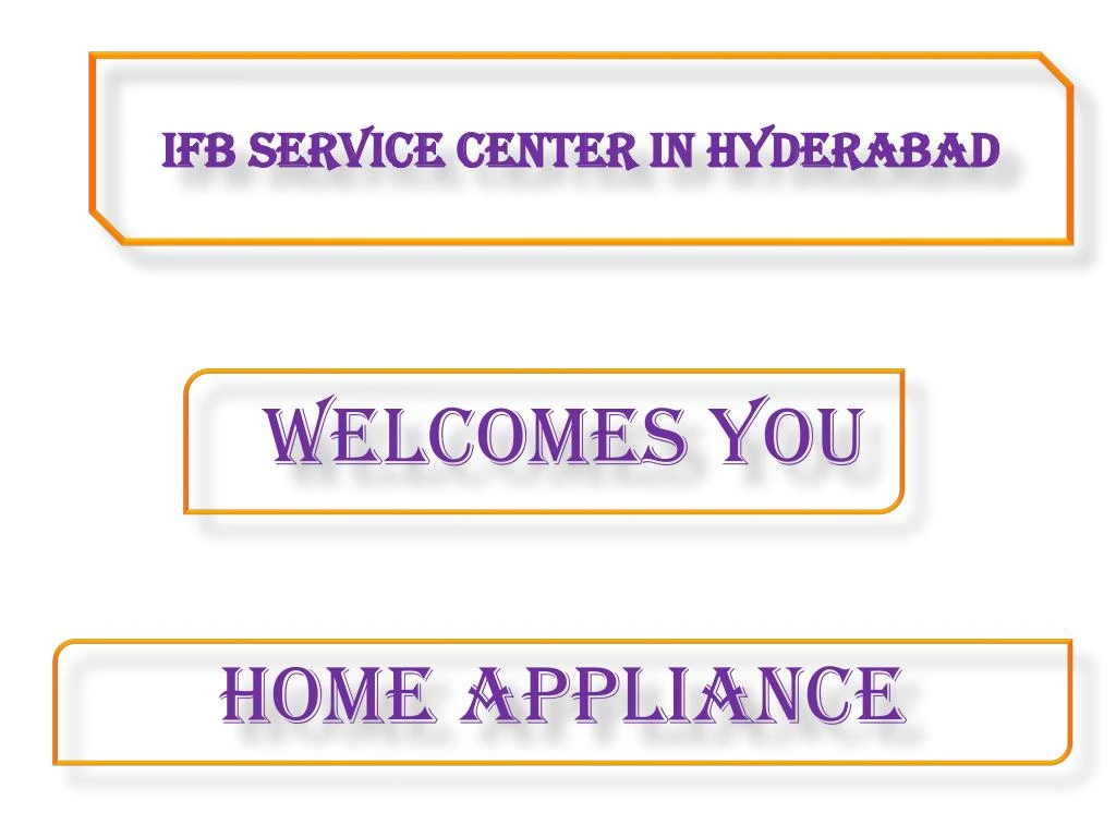ifb service center in hyderabad