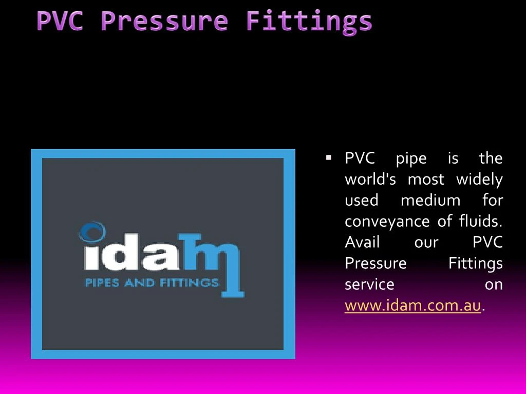 pvc pressure fittings