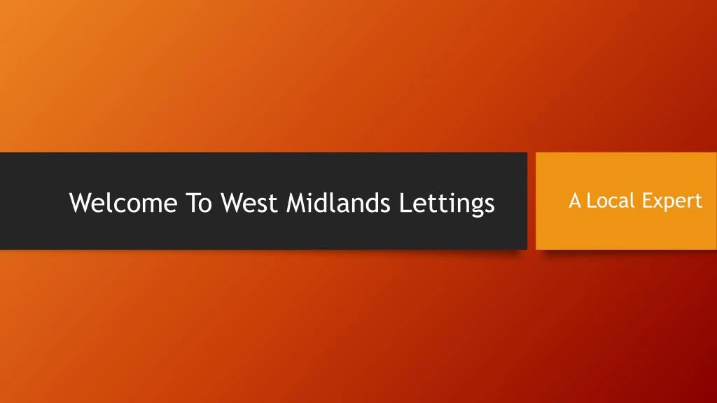 welcome to west midlands lettings