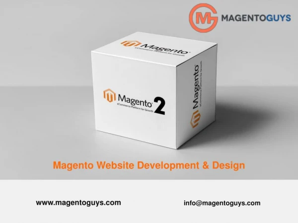Best Magento 2 Website Development & Design at Magento Guys