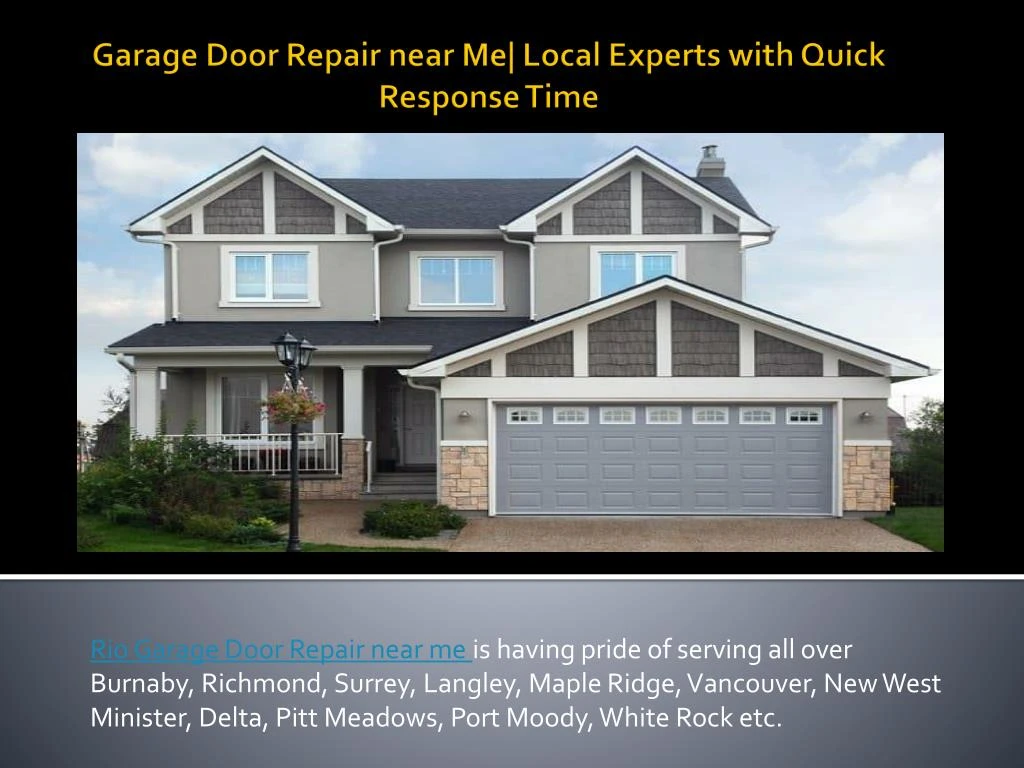 garage door repair near me local experts with quick response time