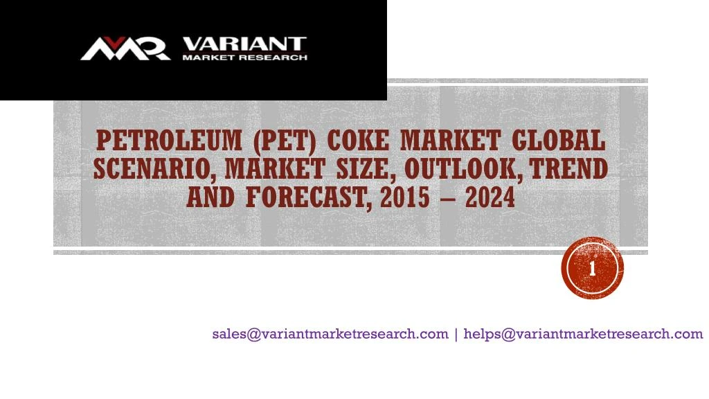 petroleum pet coke market global scenario market size outlook trend and forecast 2015 2024