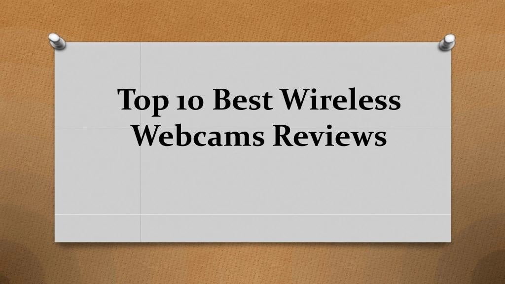 top 10 best wireless webcams reviews