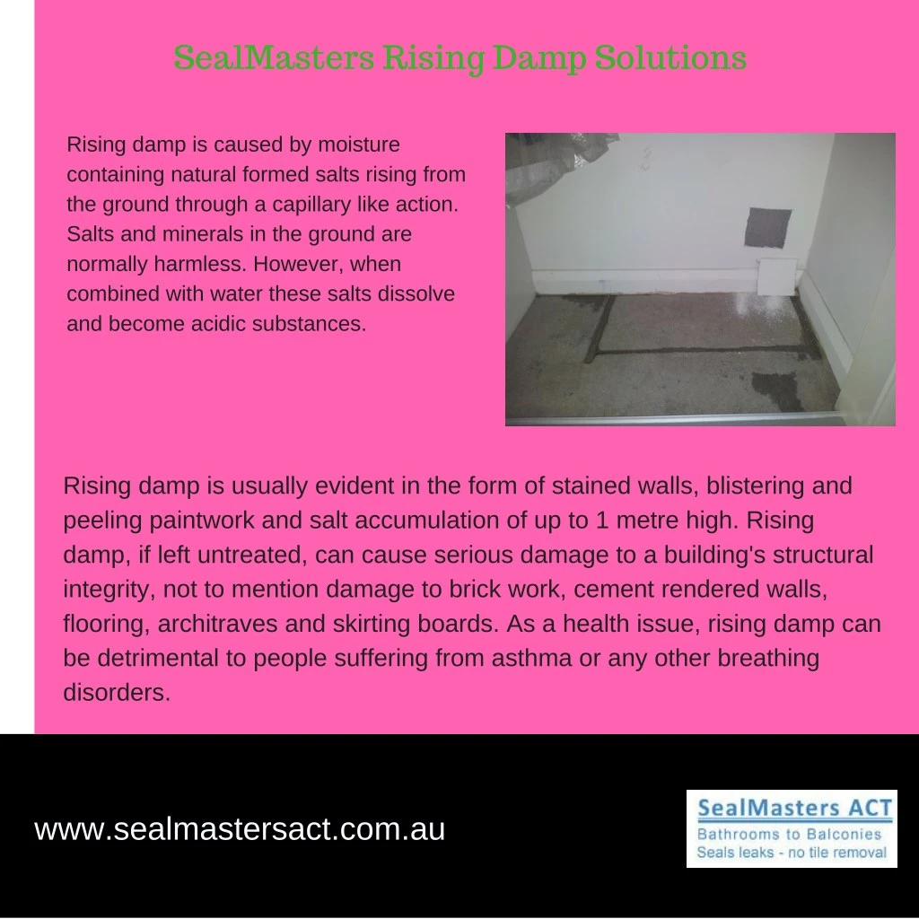 sealmasters rising damp solutions