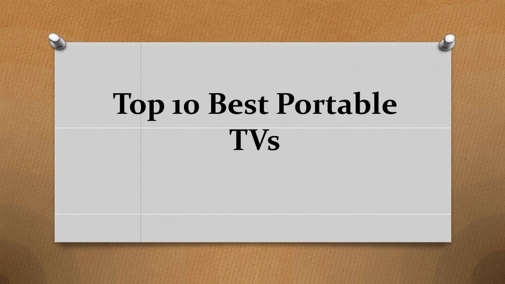top 10 best portable tvs