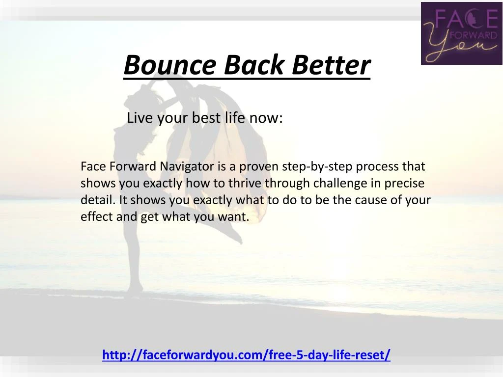 bounce back better