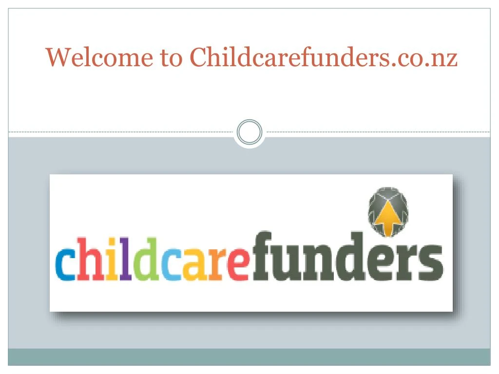 welcome to c hildcarefunders co nz