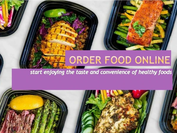 Order Healthy Food Online