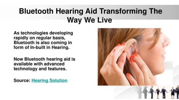 Bluetooth Hearing Aid Transforming The Way We Live