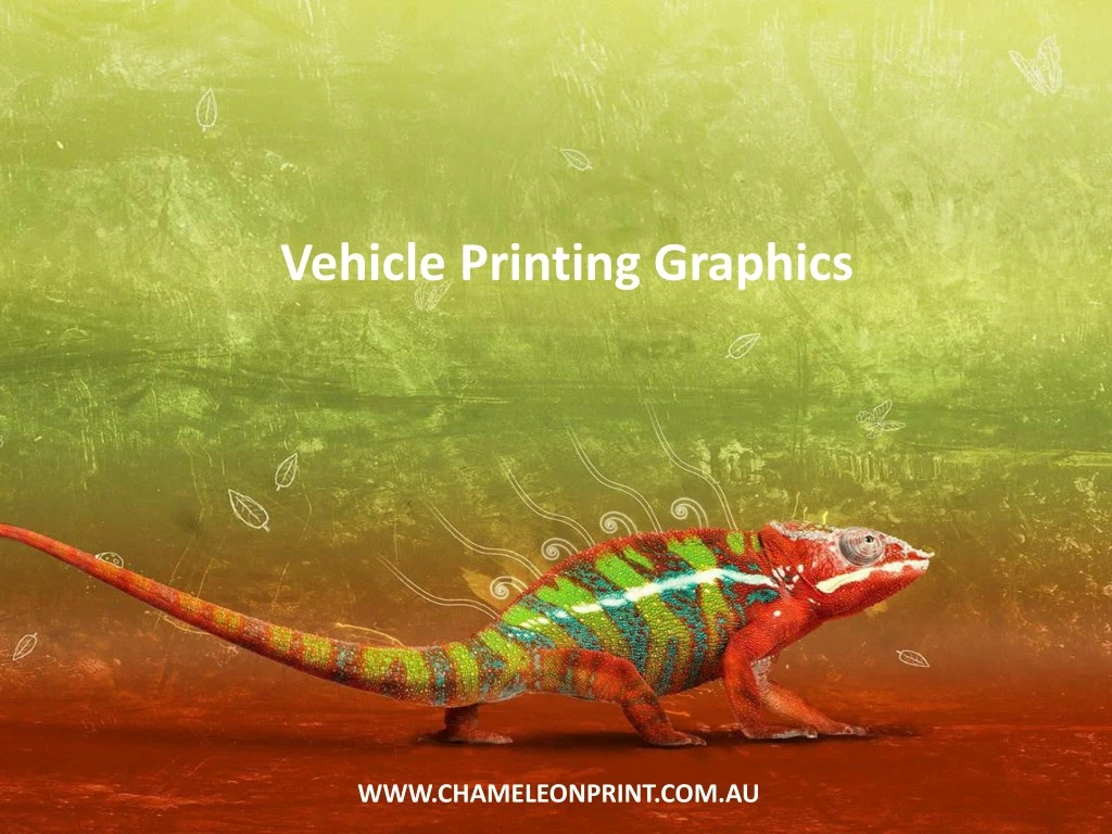 vehicle printing graphics