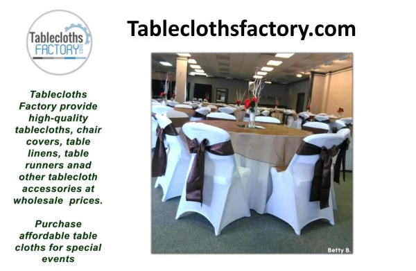 Fabric Tablecloths for Sale