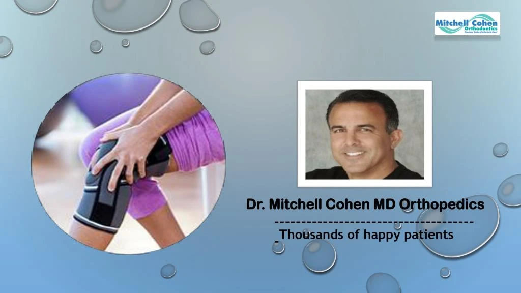 dr mitchell cohen md orthopedics