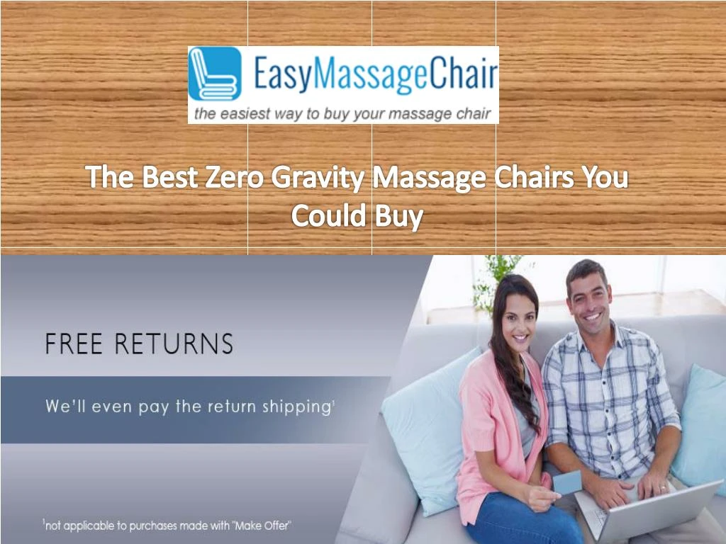 the best zero gravity massage chairs you could buy