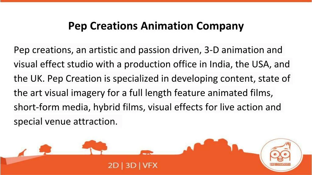 pep creations animation company