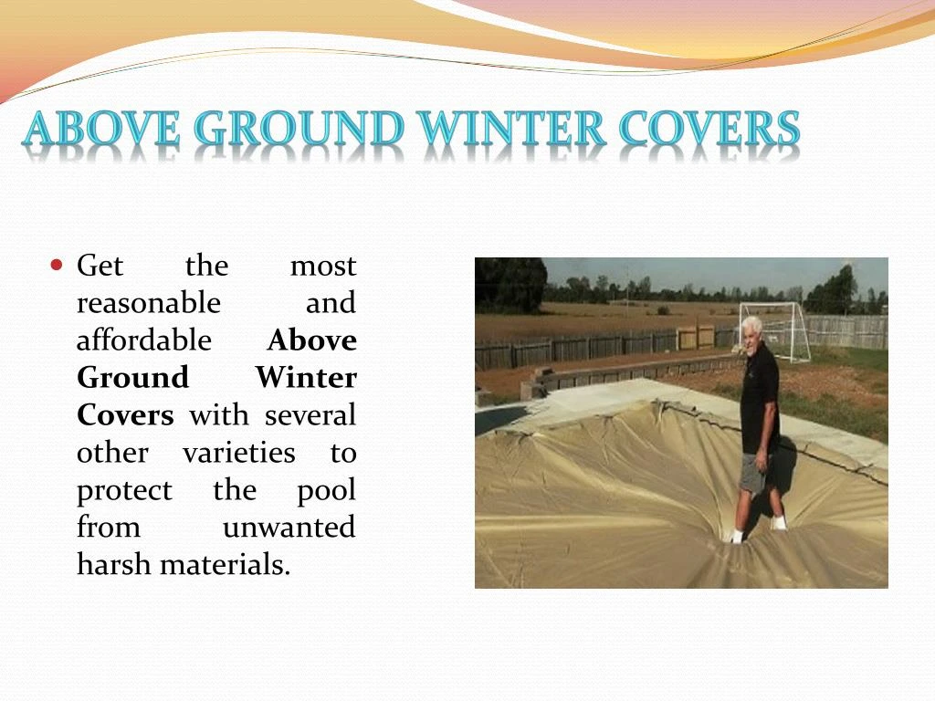 above ground winter covers