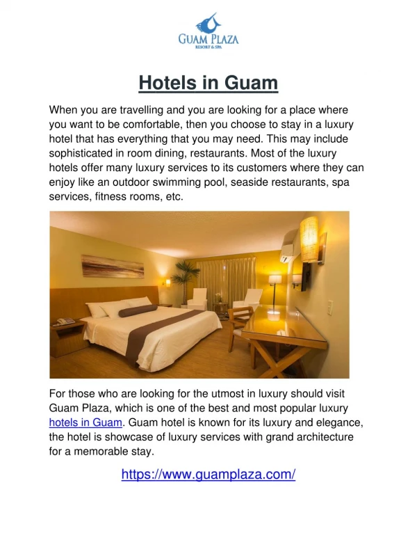 Hotels in Guam