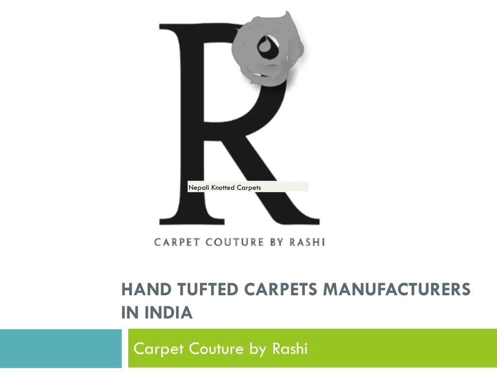 hand tufted carpets manufacturers in india