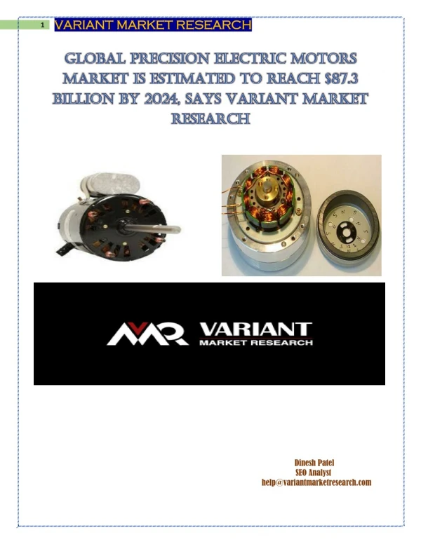 Precision Electric Motors Market