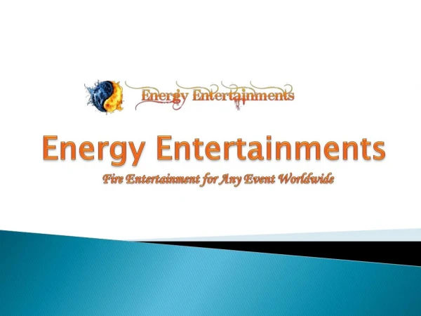 Energy Entertainment