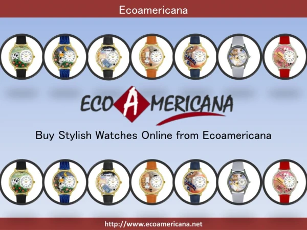 Buy Stylish Watches Online from Ecoamericana
