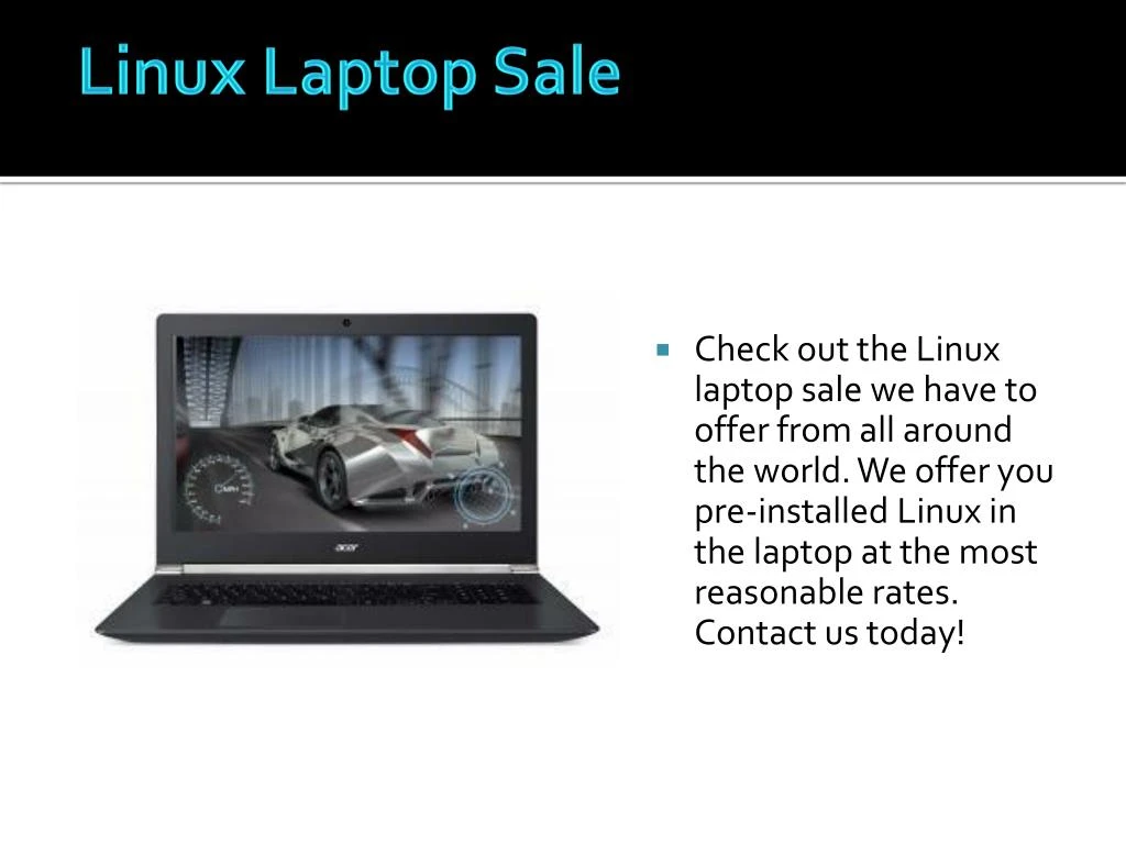 linux laptop sale