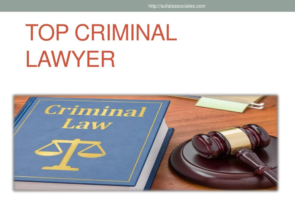 top criminal lawyer