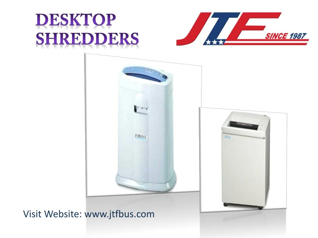 desktop shredders