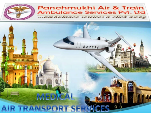 Low-Airfare Medical Transport Services from Surat to Srinagar