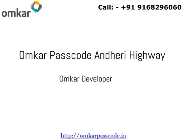 Omkar Passcode Andheri Highway New Housing Project Andheri East Mumbai