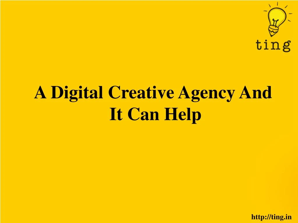 a digital creative agency and it can help