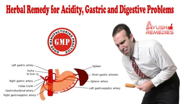 Herbal Remedy for Acidity, Gastric and Digestive Problems