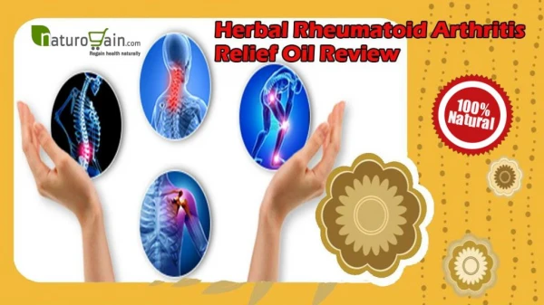 Herbal Rheumatoid Arthritis Relief Oil Review