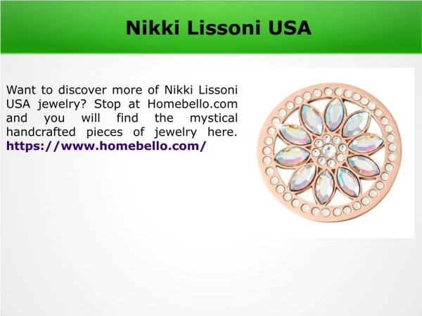 Nikki Lissoni necklaces