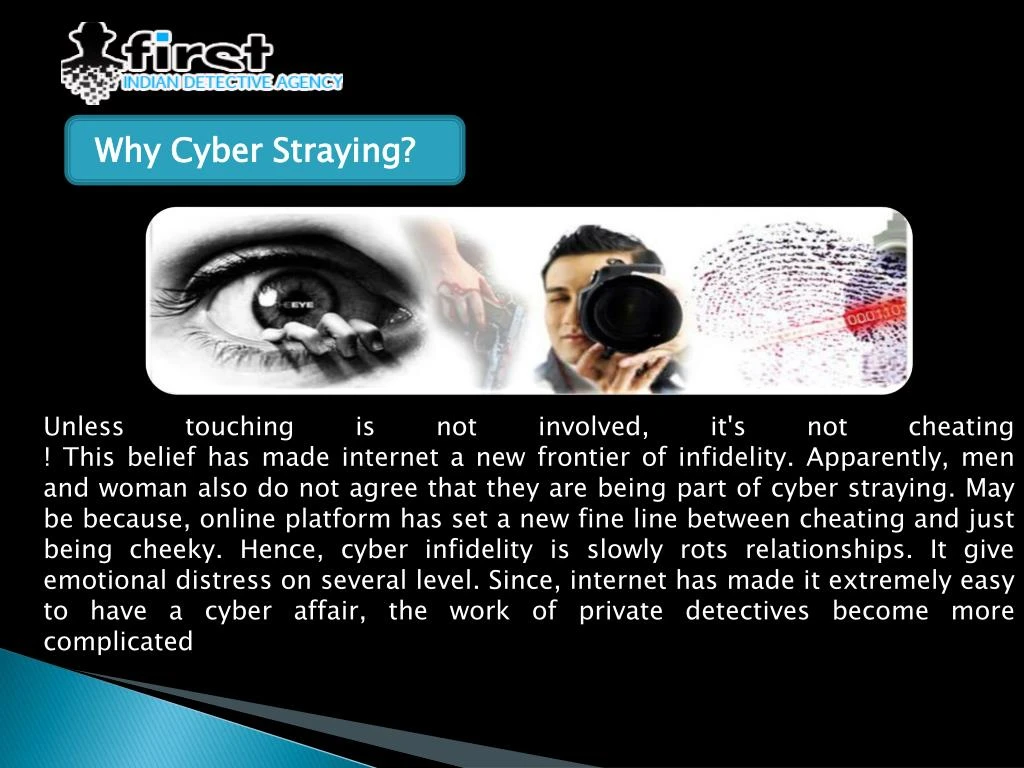 why cyber straying