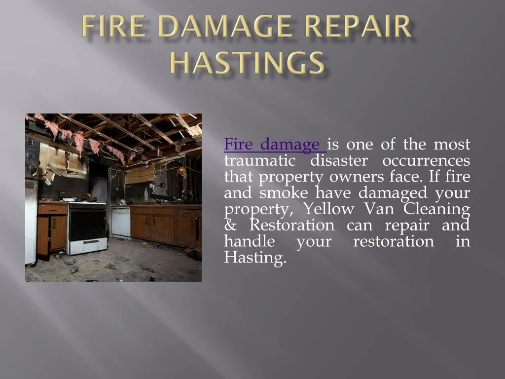 fire damage repair hastings