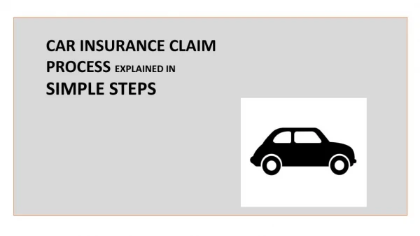 Car Insurance Claim Process Explained in Simple Steps