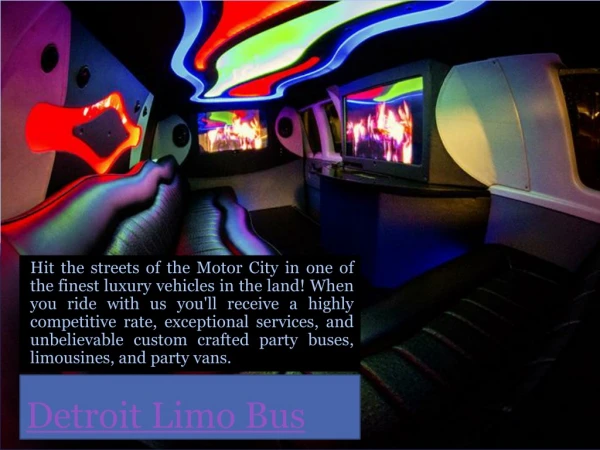 Detroit Limo Bus