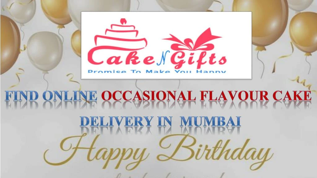 find online occasional flavour cake delivery