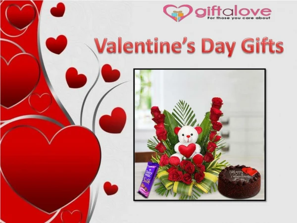 Send Valentines Gifts to India via Giftalove.com