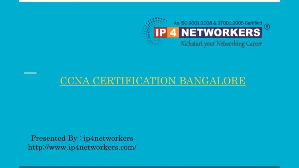 ccna certification in bangalore