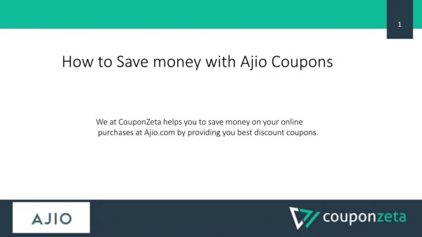 How to Use Ajio Coupons