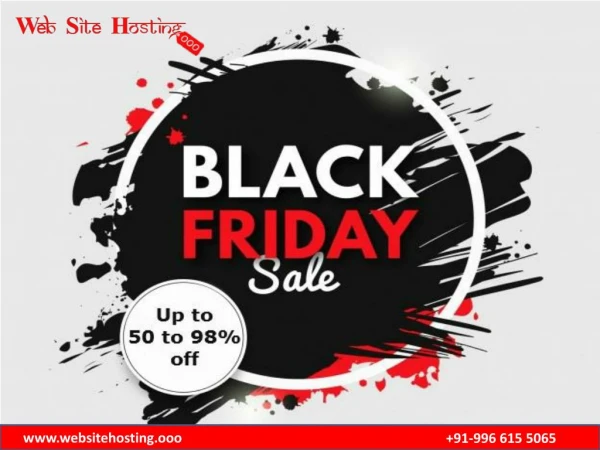 Black Friday Web Hosting Deals and Offers 2017